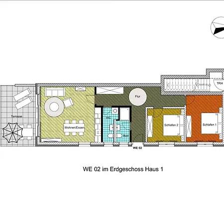 Haffhaeuser Am Stettiner Haff Haus 1 We 2 Golf Special Buchbar Apartament Garz (Usedom)